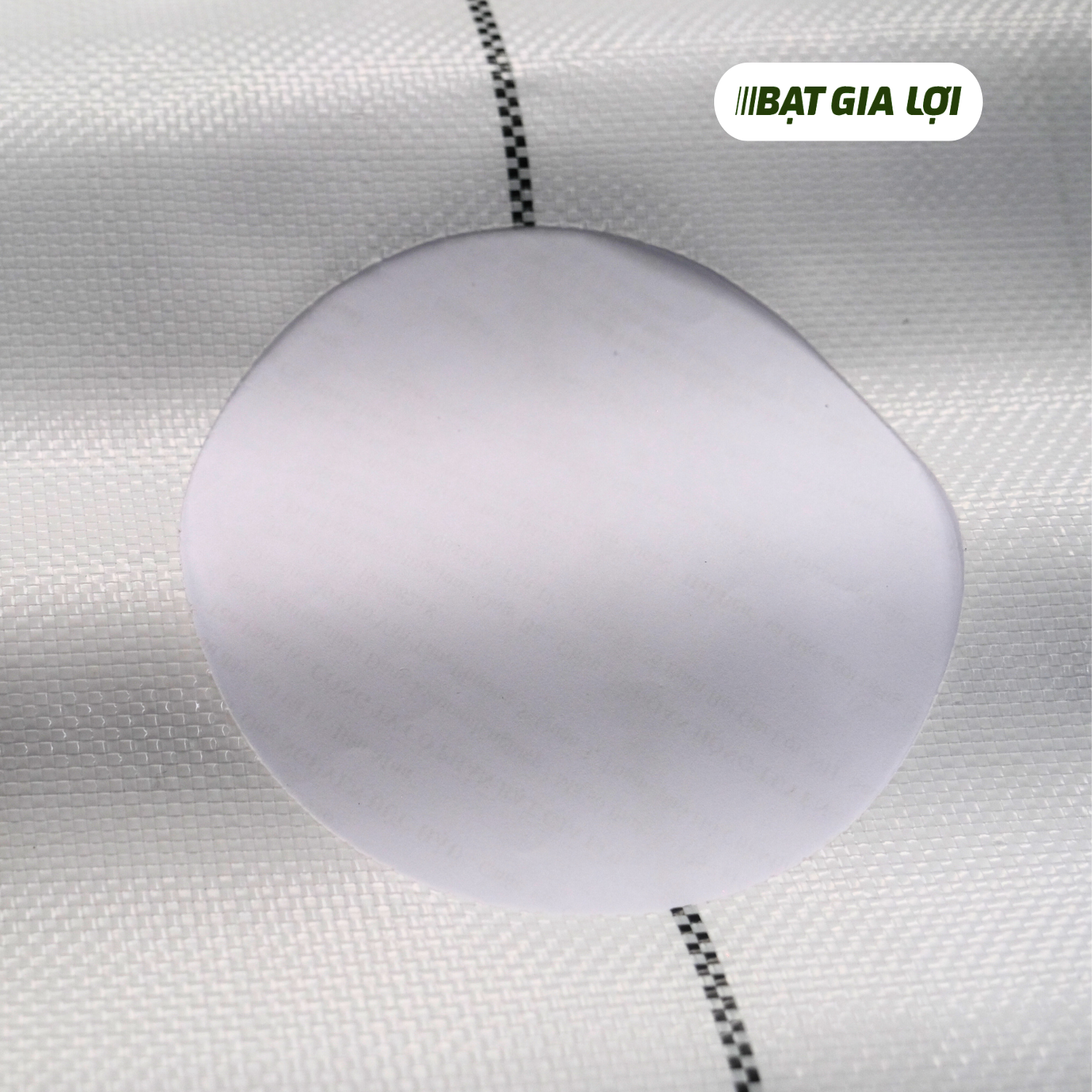 Bạt Phủ Gốc Cây Đục Lỗ 180gr/m2 Trắng - 1mx5m