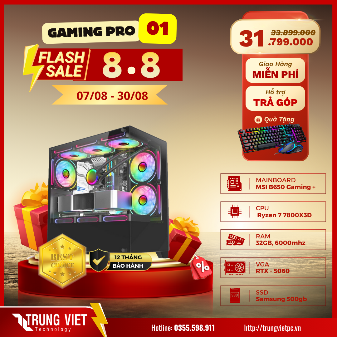BỘ MÁY TÍNH GAMING RPO 01