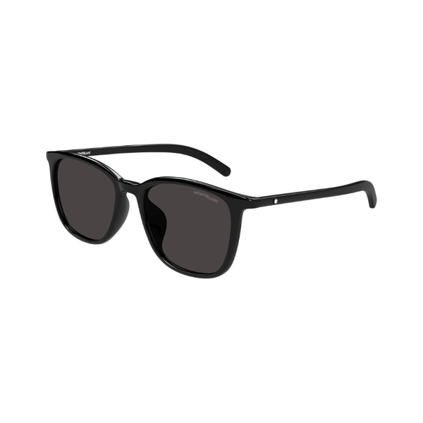 NWT Mont Blanc MB0487SA-001 Sunglasses MB0487SA Montblanc Rectangular Sunglasses 002 Transparent  main image 2