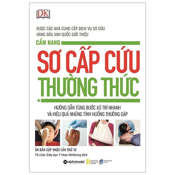 { Trưng Bày } Cẩm Nang Sơ Cấp Cứu Thường Thức - DK