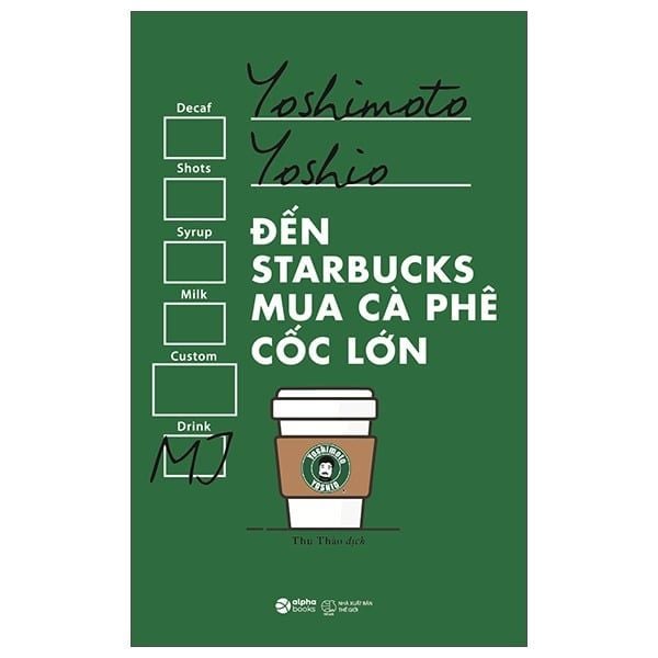 { Trưng Bày } Đến Starbucks Mua Cà Phê Cốc Lớn - Yoshimoto Yoshio