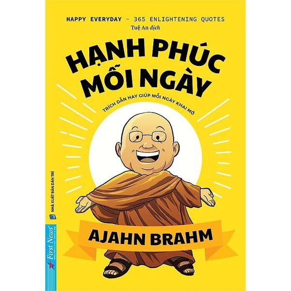 { Trưng Bày } Hạnh Phúc Mỗi Ngày - Ajahn Brahm