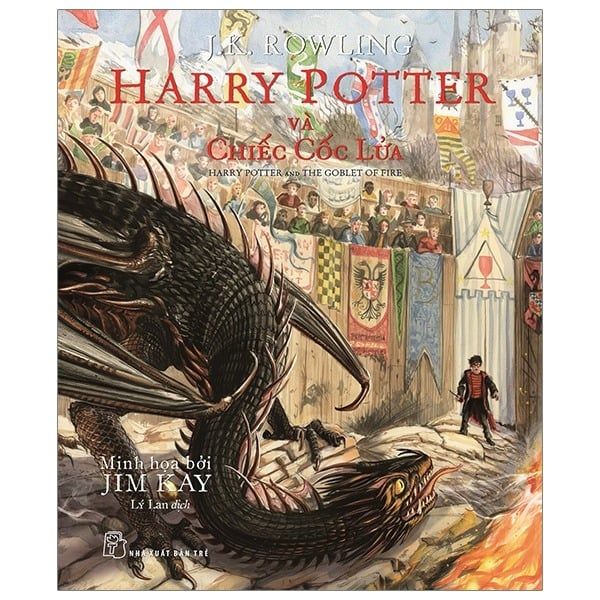 Harry Potter Và Chiếc Cốc Lửa (HP04) - Bản Đặc Biệt Có Tranh Minh Họa Màu