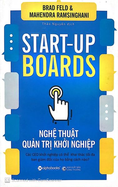 { Trưng Bày } Nghệ Thuật Quản Trị Khởi Nghiệp - Brad Feld, Mahendra Ramsinghani