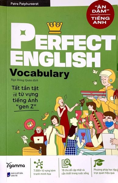 { Trưng Bày } Perfect English Vocabulary - Tất Tần Tật Về Từ Vựng Tiếng Anh Gen Z - Patra Patphureerat