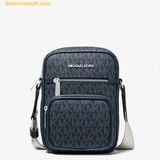 Túi Đeo Chéo Michael Kors Michael Womens Jet Set Item Crossbody Admiral Wallet Màu Xanh Navy Logo
