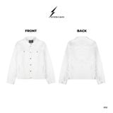 Áo Khoác Denim Trắng Nam K10 - K11 - K12 - K16 - k17 – Form Regular, Lịch Lãm & Thời Trang