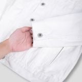Áo Khoác Denim Trắng Nam K10 - K11 - K12 - K16 - k17 – Form Regular, Lịch Lãm & Thời Trang