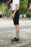 Quần Short Nam Đen S131 – Form Relaxed, Thoáng Mát Mặc Hè