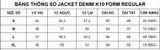 Áo Khoác Denim Trắng Nam K10 - K11 - K12 - K16 - k17 – Form Regular, Lịch Lãm & Thời Trang