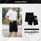 Quần Short Nam Đen S131 – Form Relaxed, Thoáng Mát Mặc Hè