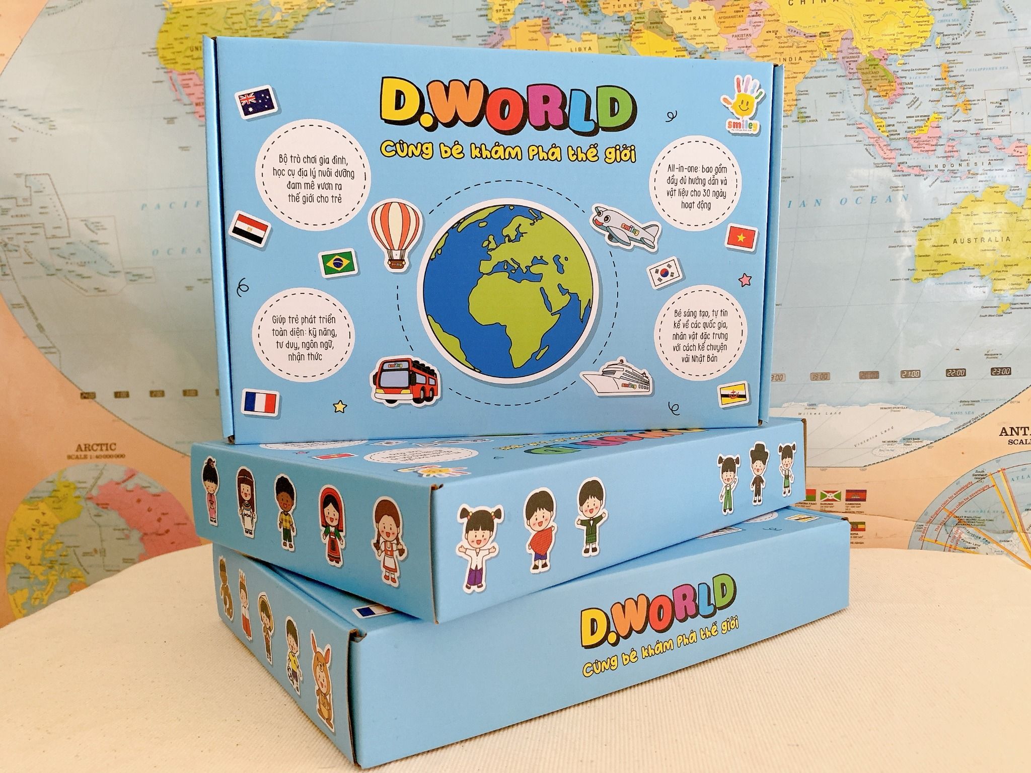 D.World Bốn Con Rồng Châu Á