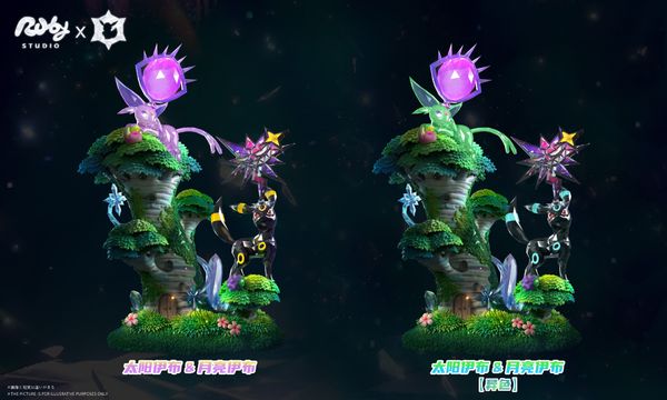 Ruby Studio - Espeon & Umbreon - Pokemon – Flash Resin Shop