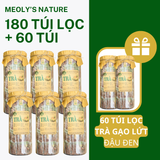  [Trà Túi Lọc] - Trà Gạo Lứt Đậu Đen Meoly's Nature- Thanh Lọc Giải Nhiệt, Thon Gọn, Lợi Sữa​​​​​​​, Detox Không Chất Bảo Quản 