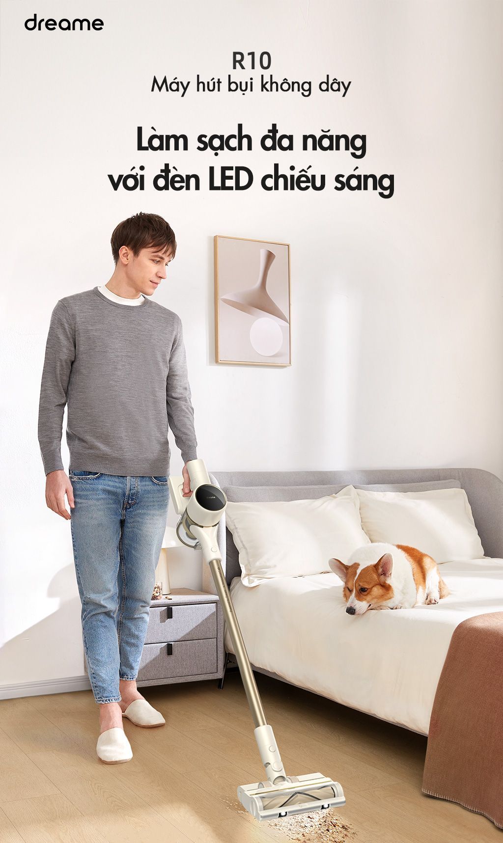 Máy Hút Bụi Cầm Tay Dreame R10