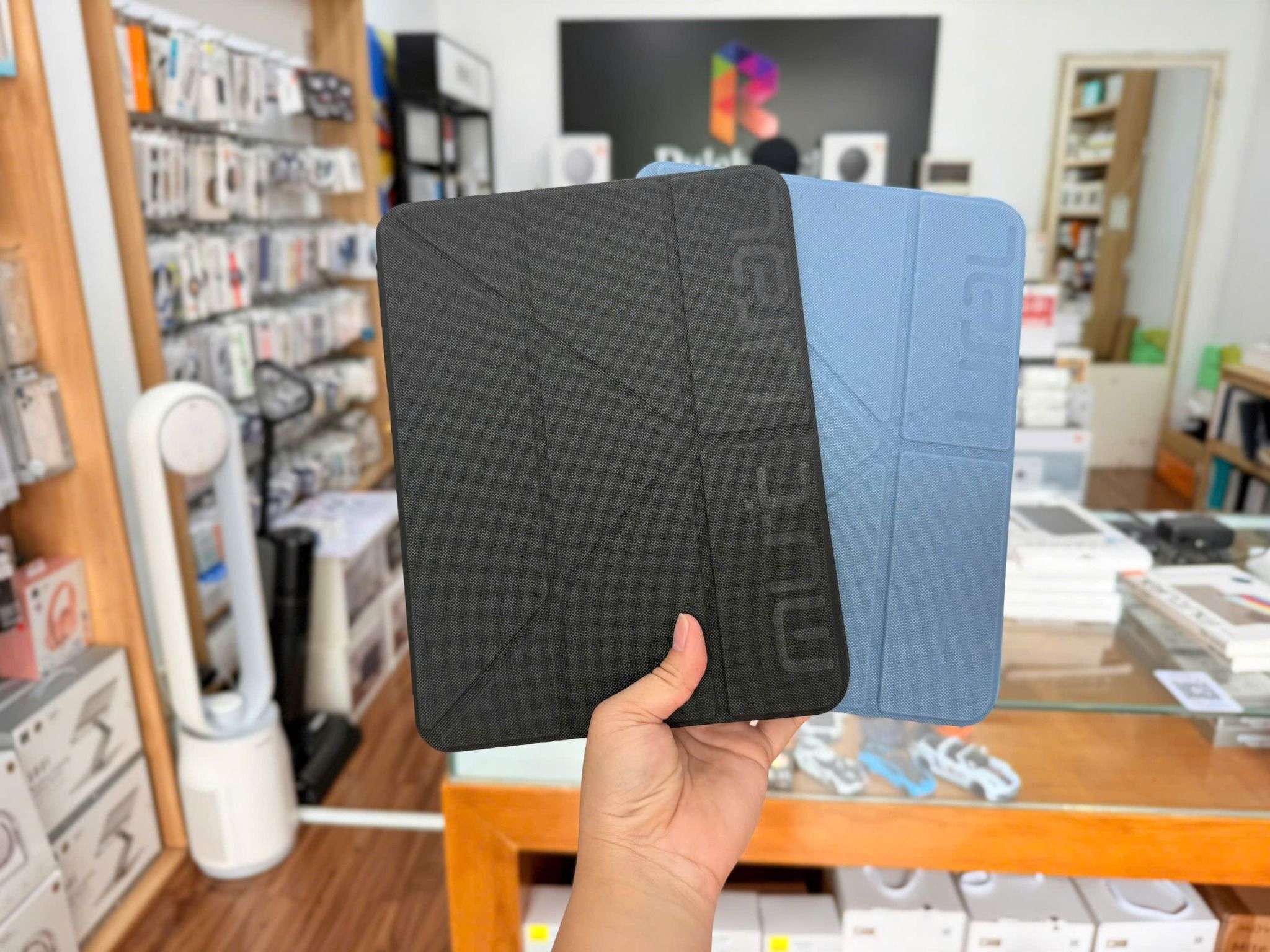 Bao Da iPad Gen 11(A16) Mutural Diamon-Xanh