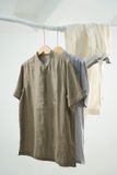 (ED) Band Collar Shirt - S006