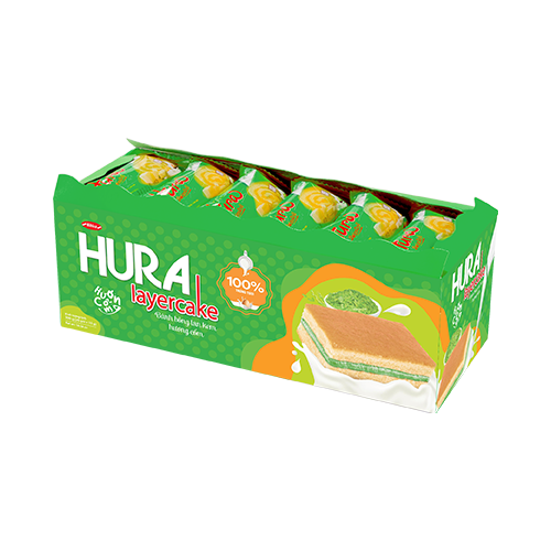 Bánh Hura Layercake Cốm Bibica 300g