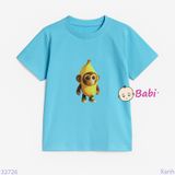 Áo Thun Tay Ngắn Hình MONKEY Cho Mẹ Và Bé (26kg - 70kg)