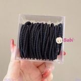Hộp Thun Cột Tóc Nhiều Màu Cho Bé