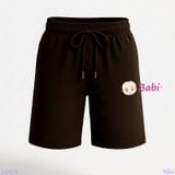 Quần Short Trẻ Em Màu Trơn Đơn Giản (23kg - 60kg)