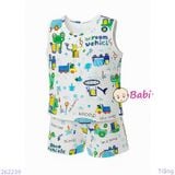 Bộ Tole Sát Nách Cho Bé Trai Nhiều Họa Tiết Khủng Long (17kg - 48kg)