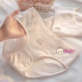 Set 5 Quần chip Tam Giác Hình Thỏ Hồng (40-55kg)