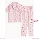 Bộ Pijama Tay Ngắn Quần Dài Nhiều Họa Tiết Xinh Xẵn (20-38kg)