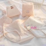 Set 5 Quần chip Tam Giác Hình Thỏ Hồng (40-55kg)