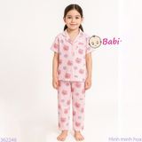 Bộ Pijama Tay Ngắn Quần Dài Nhiều Họa Tiết Xinh Xẵn (20-38kg)