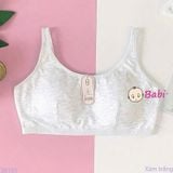 Áo Bra Cho Bé Gái Màu Trơn Xinh Xắn (35-45kg)
