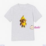 Áo Thun Tay Ngắn Hình MONKEY Cho Mẹ Và Bé (26kg - 70kg)