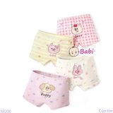 Set 4 Chip Đùi Nhiều Họa Tiết Xinh Xắn Cho Bé Gái (26-40kg)