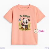 Áo Thun Tay Ngắn Hình Gấu Trúc Cho Mẹ Và Bé (26kg - 70kg)