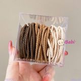 Hộp Thun Cột Tóc Nhiều Màu Cho Bé
