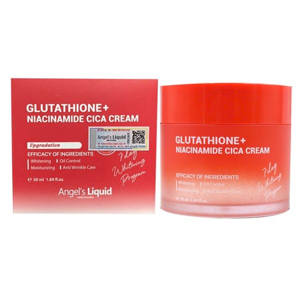 kem dưỡng glutathione niacinamide Hàng Công Ty] ANGEL'S LIQUID Kem Dưỡng Glutathione Plus Niacinamide C – LE  NGOC ANH COSMETIC