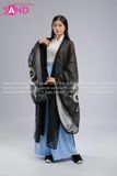 Trang Phục Cổ Trang Hoạ Tiết Thêu Cánh Tay Nữ - Đen