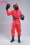 Outfit Phối Sẵn - (HBJ0402 Bộ Jumpsuit Squid Game - Đỏ )