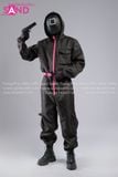 Outfit Phối Sẵn - (HBJ0102 Bộ Jumpsuit Squid Game - Đen)