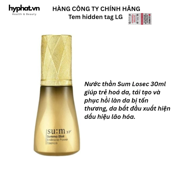 Tinh chất Sum37 Summa Elixir 8-Miracle Power Essence – hyphat.vn