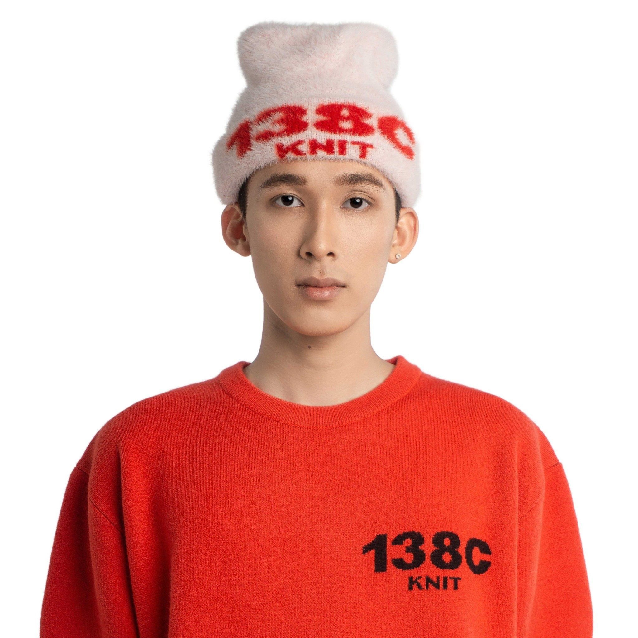 SWEETSOP LOVE KNIT FUZZY BEANIE