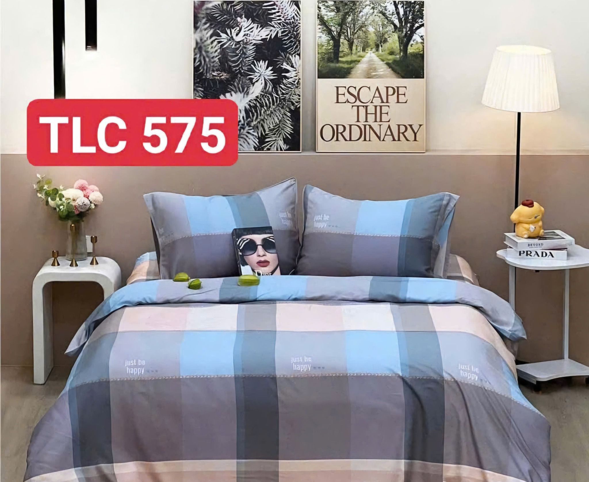Bộ Drap White Swan TLC575