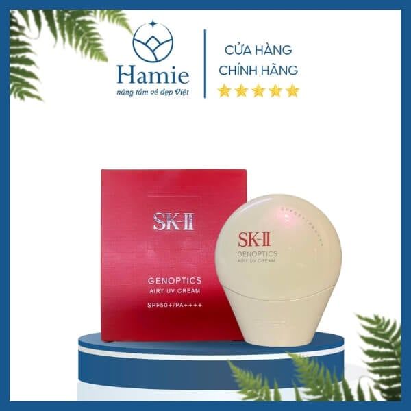 SK II Genoptics Airy UV Cream Kem Trị Nám & Chống Nắng Cao Cấp