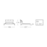 Giường ngủ hiệu Kuka Home B1007