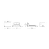 Giường ngủ hiệu Kuka Home B1051