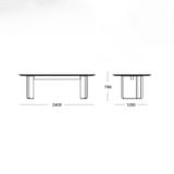 Bàn ăn mặt đá cao cấp KuKa Home PT9007T