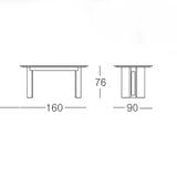 Bàn ăn mặt đá cao cấp KuKa Home PT3113T