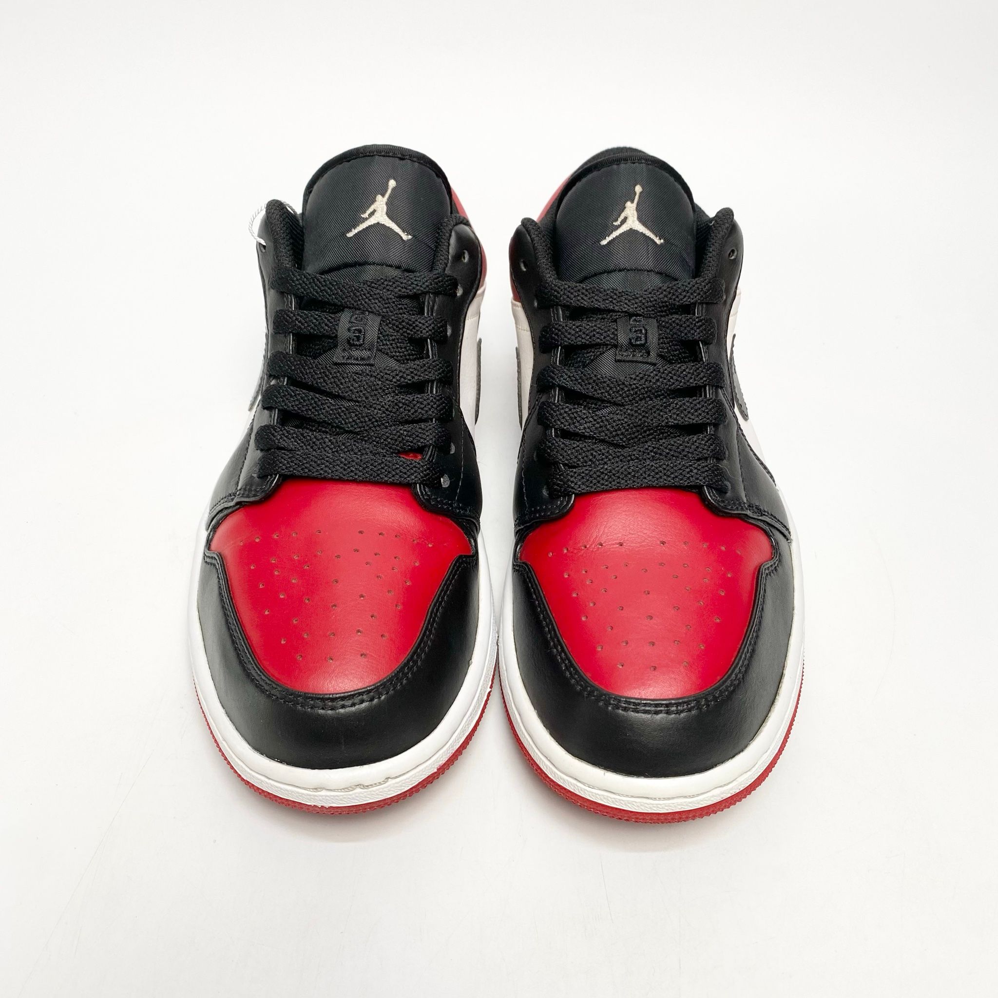NIKE AIR JORDAN 1 LOW BRED TOE 553558-612