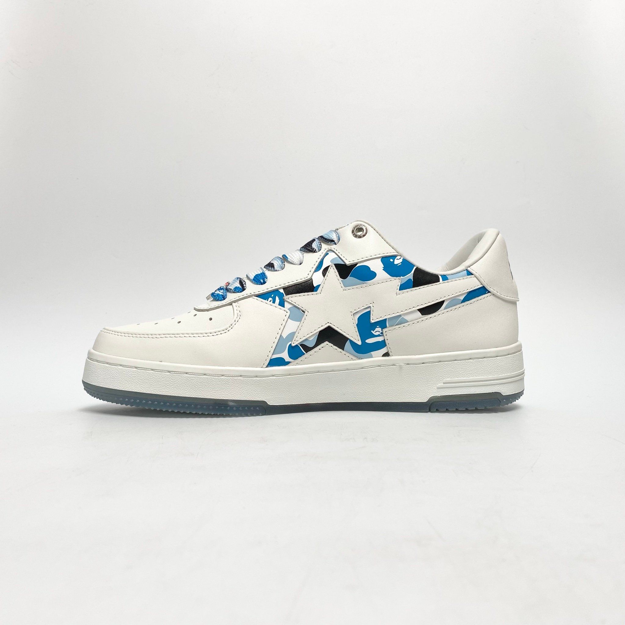 BAPE STA ICON ABC CAMO BLUE OZX SH M191009 N