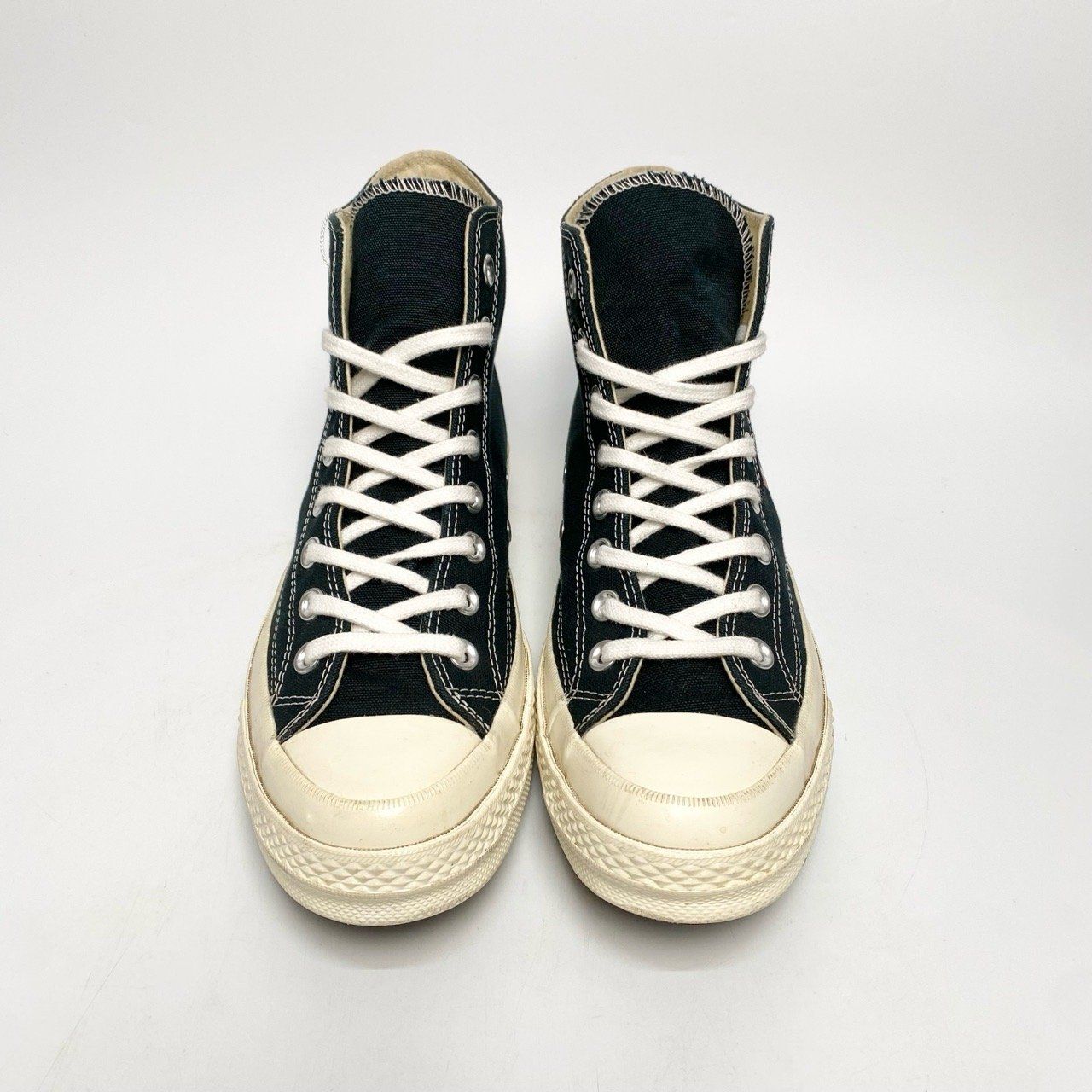 COMME DES GARCONS PLAY X CONVERSE CHUCK TAYLOR ALL STAR 70 HI BLACK 150204C